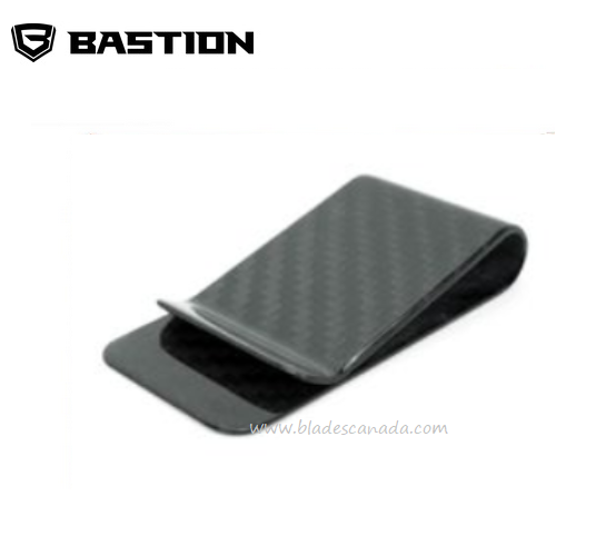 Bastion Money Clip, Pure Carbon Fiber, BSTN03MC